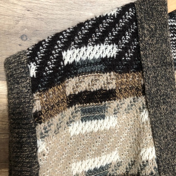 Vintage Wool Mohair Blend Button Up Cozy Sweater Vest Medium - Picture 2 of 9